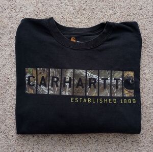 Camo Carhartt Original Fit Long Sleeve